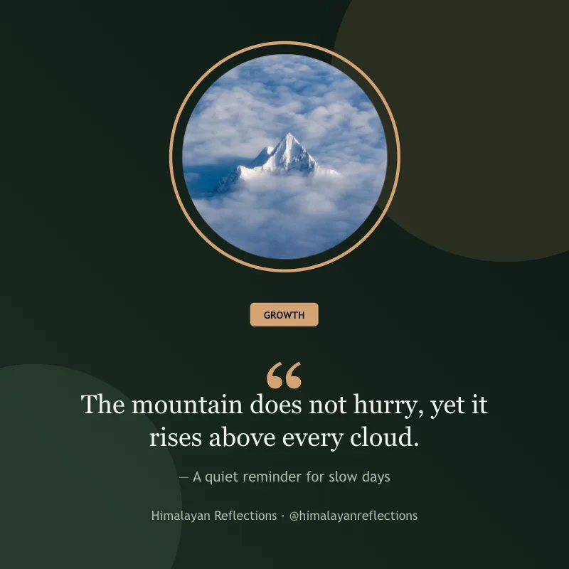 Patience and growth quote template