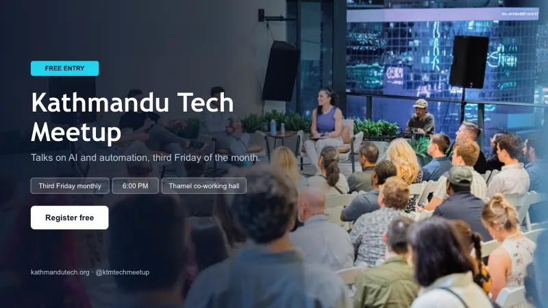 Kathmandu tech meetup template