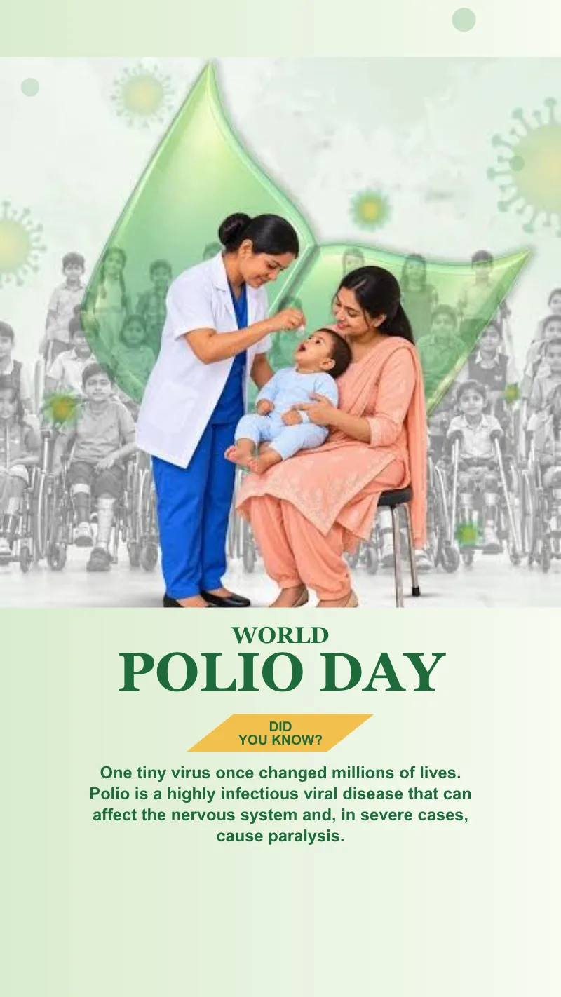 POLIO DAY template